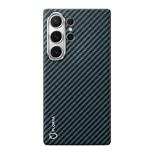 Plorya Blue Carbon Aramid Fiber Case for Samsung
